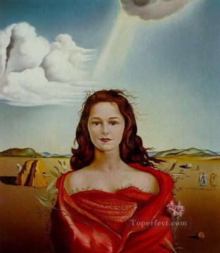 シュルレアリスム Painting - メアリー・シガール夫人の肖像 シュルレアリスム